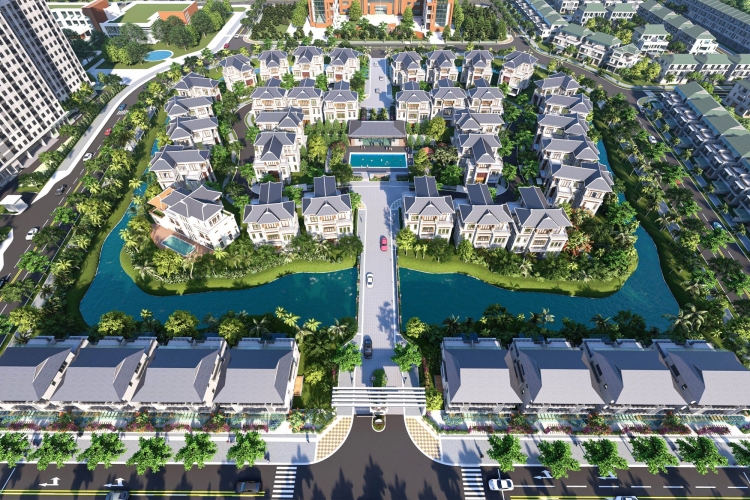 Biệt thự đảo Trung tâm